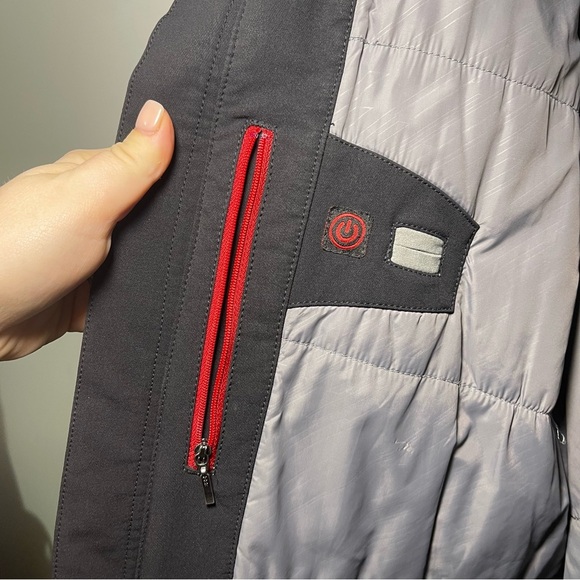 *Sold* The North Face Men's Black ski winter warm cold weather jacket XXL - Picture 7 of 13